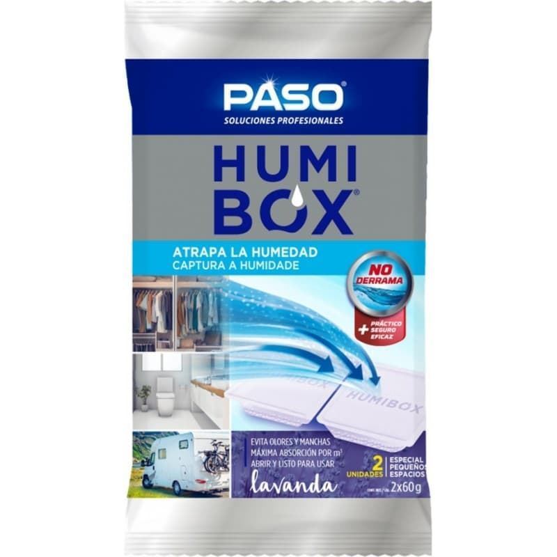 PASO HUMIBOX ANTIHUMEDAD LAVANDA 2X60GR. - Imagen 1